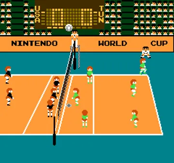 Volleyball (Japan) (FamicomBox) screen shot game playing